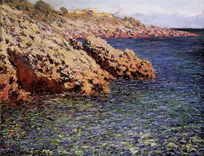 Felsen an der Mittelmeerküste Claude Monet